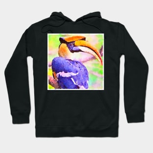 Toucan Watercolor Hoodie